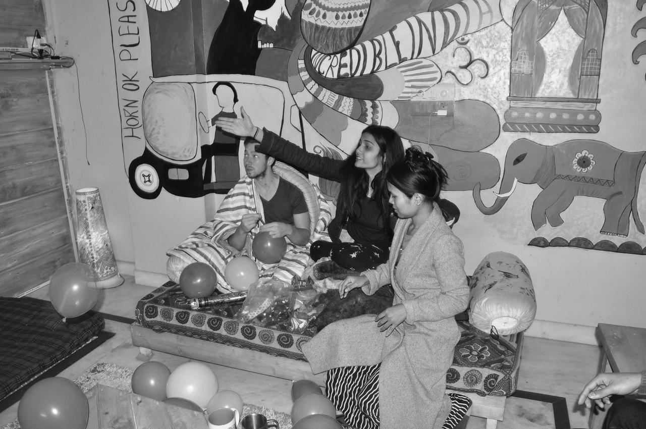 Friends Hostel Nuova Delhi Esterno foto